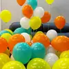 Globos Gruesos de 10 Pulgadas Macaron con Letras Azules para Decoración, Graduación, Apertura Escolar, Montaje de Escena de Festival, Venta al por Mayor de Globos
