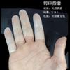 Guantes de látex de 500 g para uso industrial, color blanco, para colgar en los dedos, para belleza y alimentación.