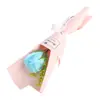 Ramo de Rosas Transfronterizo Regalo para el Día de San Valentín Día del Maestro Rosa Única de Encaje Ramo Eterno Flores Hechas a Mano Personalizadas