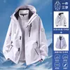 Jaqueta de Penas Três em Um Estilo Luopai para Casais, Roupa de Montanhismo Outdoor para Outono/Inverno, Jaqueta Impermeável e à Prova de Vento para Caminhada Masculina