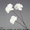 Ventas Directas de Fabricantes de Comercio Exterior: Flores Artificiales Blancas, Flores Falsas Estilo Bosque, Materiales Florales para Bodas, Flores para Decoración de Salón de Bodas