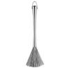 Cepillo para olla de acero inoxidable 304 cepillo de limpieza para utensilios de cocina mango alargado cepillo de alambre de acero cepillo colgante descontaminación cepillo de alambre de acero