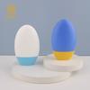 50ml Crema Aislante Huevo de Ganso Protector Solar Botella Plana Material Envolvente Crema de Manos Champú para Niños Jabón Corporal Botella de Crema Botella Vacía