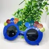 Gafas de Cumpleaños Libro Rojo Pequeño Tono de Sacudida Misma Fiesta Divertidos Accesorios para Fotos Decoración de Pastel para Hornear Diosa Selfie