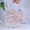Caja Corazón de Flor Eterna Tanabata Día de San Valentín Caja de Regalo Corazón Rosa 214 520 Regalo de Navidad Fábrica Venta al por Mayor