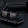 [Personalizado] Gafas de Sol de Montura Cuadrada Retro Europea y Americana para Hombre, Gafas de Sol Polarizadas de Moda para Hombre, Gafas de Sol al Por Mayor Transfronterizas