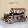 Modelo de Carro de Motocicleta Retrô Decorações para Sala de Estar Armário de Vinho Sensação de Alto Padrão Artesanato de Metal Ferro Ornamentos