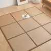 Alfombra de Rattan Plegable Estilo Japonés para Sala de Estar y Dormitorio, Esterilla de Piso de Verano, Esterilla Tatami, Esterilla Refrigerante de Verano para Bebés y Niños
