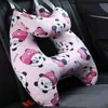 Almohada para Coche para Prevenir Tensión en el Cuello, Reposacabezas de Coche de Dibujos Animados Lindo, Almohada de Soporte para el Cuello, Reposacabezas de Coche para Niños, Gadget para Dormir en el Asiento Trasero