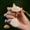 Cáscara de Fruta Natural Campana de Mano Bolso Colgante Campana Colgante Campana de Viento Sanadora Colgante Planta Natural Colgante para Coche Bolsas Colgantes Venta al por Mayor