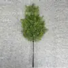 Pino de Bienvenida Bonsái, Ramas de Pino Artificiales, Pino de Belleza, Pino Arhat, Pino Penglai, Pared de Plantas Verdes de Decoración Suave de Ingeniería, Pared de Plantas Verdes
