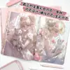 Novo Vestido de Casamento Branco Menina Bonita Livro de Colorir Colorido 16K Anime de Aparência Elegante Caderno Menina de Desenho Diário de Mão