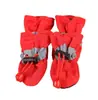 Botas de lluvia de suela blanda para perro mascota cubierta para patas de perro zapatos impermeables para mascotas Botas de lluvia de suela blanda para oso Teddy Bomei VIP botas