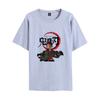 2022 Novo Hot Ghost Extermínio Blade Rim periférico estampado casual solto masculino e feminino manga curta T-shirts Summer Spot