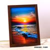 Pastel al Óleo Marco de Fotos DIY al por Mayor Marco de Pintura al Óleo Marco de Corazón Pintura de Cumpleaños Set de Nueve Cuadrículas Marco de Fotos en Blanco
