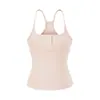 Top de tirantes estrechos sexy estilo racerback para chica, Nuevo estilo Verano 2026 con almohadillas en el pecho, Ajuste ceñido, Top tipo camisola corto