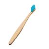 Escova de Dentes Plana de Bambu Ecológica para Adultos para Comércio Exterior, Pasta de Dentes Descartável para Pousadas e Hotéis, Cerdas Macias de Carvão de Bambu, Biodegradável