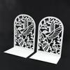 Sujetalibros de colibrí con silueta de corte de metal, nuevo y creativo de Amazon, soporte para libros, decoración de escritorio al por mayor