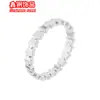 En stock Anillo de Estrella de Cinco Puntas de Lujo Ligero Europeo y Americano para Mujer Acero de Titanio Color Libre Sentido del Diseño Nicho Hip-hop Explosivo Anillo de Elementos Finos
