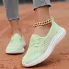 Zapatos sin cordones Slip-On, Zapatos Casuales para Mujer de Cuatro Estaciones Transfronterizos, Nuevos Zapatos para Madres 2025, Zapatos Bajos con Suela Plana para Caminar