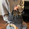 Popular Bolso de Concha Primavera 2025 Nuevo Casual Simple Moda Bolso de Mano Simple Moderno Bolso de Hombro Único Cruzado