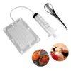 Gerador de Caviar para Cozinha Molecular Ferramenta de Cozinha Molecular com 100 Furos Caixa de Caviar Gerador de Caviar
