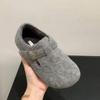 Sapatos Birkenstock de Solado Grosso com Forro de Lã para Outono e Inverno Feminino, Novos Versáteis Quentes de Algodão Peludo 2026, Sapatilhas Birkenstock