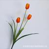 Simulación de comercio exterior, tulipán, adornos para el hogar, decoración de mesa, flores, accesorios de fotografía de boda, flores falsas al por mayor, estrictamente seleccionadas