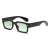 Nueva Moda Europea y Americana Vanguardista Cuadrado Marco Pequeño Europeo y Americano Lujo Ligero Gafas de Sol Ins Popular en Internet Gafas de Sol de Calle de Moda