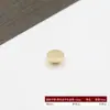 Fivela de Alça de Couro Fivela de Cabeça de Metal Latão Parafuso de Liga Acessórios de Fivela de Cobre Alça de Couro Estilo Japonês Fivela de Metal