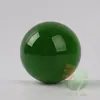 1 Bola de cristal de vidro transparente verde azul escuro 90mm 9cm verde escuro 9cm bola Enfeites de escritório 950 gramas