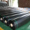 Geomembrana Anti-Infiltração de HDPE Preto para Piscicultura de Sanguessugas, Tanque de Camarão e Lótus, Separação de Água da Chuva e Esgoto, Fabricante de Geomembrana Bicolor Preto e Verde