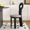 Silla llave estilo sirena francesa, silla de comedor de madera maciza, nueva silla para el hogar de lujo ligero, silla con respaldo de diseñador, mesa y sillas de comedor vintage