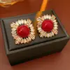 Pendientes de Plata Vintage con Clavo y Diamantes, Estilo Palacio, Lujo Ligero, Pendientes Exquisitos con Sentido de Diseño, Pendientes de Nicho
