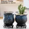 Vaso de flor suculenta cerâmica vaso de árvore velha diâmetro grande liquidação combinação especial cerâmica grossa retangular com prato criativo