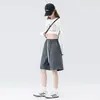 Nuevos Shorts de Trabajo de Marca de Moda para Hombre Verano 2026 con Bolsillos Grandes, Shorts para Exteriores con Múltiples Bolsillos, Shorts de Color Sólido para Parejas
