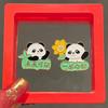 Panda de dibujos animados para ser no. 1 debe aprobar el broche cada examen examen de admisión a la universidad inspirador pequeño regalo pin insignia de estudiante hombres y mujeres