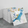 Papel Pintado Autoadhesivo Baño Impermeable Imitación Azulejo Pegatina de Pared Resistente a la Humedad Hogar Base de Papel de Aluminio Baño Anti-moho Mármol Pegatina