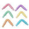 Tubo pop directo de fábrica Tubo telescópico Bobby Color macarrón Juguetes educativos de descompresión para niños Tubo de plástico