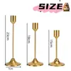Candelabros Estilo Europeu, Decorações de Mesa para Jantar à Luz de Velas em Restaurantes Ocidentais, Castiçais, Castiçais para Celebração de Casamento em Salões de Banquete de Hotel