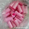 Garrafa de Vidro Transparente Cilíndrica Selo de Rosca Garrafa Vazia Tampa Preta Frasco de Embalagem para Esmalte de Unha Portátil para Viagem Garrafa Reutilizável Atacado