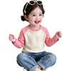 Camiseta Térmica de Polar Cálida para Niñas 2026 Otoño/Invierno Elegante Talla Mediana/Grande para Niños Manga Larga Cuello Redondo Ropa Interior Superior