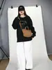 Bolso Tote de Nicho Consciente del Diseño, Versátil de Gran Capacidad para Mujer Moda Otoño e Invierno 2025 Bolso de Hombro Floral, Bolso Ligero para el Día a Día