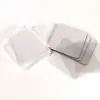 Ímãs de Geladeira Magnéticos Feitos à Mão Estilo Ins DIY Azulejos Quadrados Transparentes com Folhas Magnéticas Kit de Material DIY Redondo de Acrílico