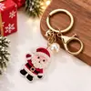 Chaveiros de Natal Novos Acessórios Pingente de Acrílico Lã Sintética Pérola Amor Acessórios Pingentes para Bolsa