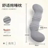 Travesseiro para Dormir Boneca Menina Abraçando a Perna Brinquedo de Pelúcia Travesseiro de Tira Longa Removível e Lavável Dorminhoco Lateral Estilo Cavalo-Marinho Cama Fofa Travesseiro Grande para Abraçar
