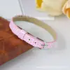 Pulsera Nueva Europea y Americana 8mmpu Correa de Muñeca Serpiente Portátil 8mmdiy Dijes Deslizables de Letra