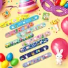 En Stock Pulsera de Anillo a Presión de Pascua de Amazon Cesta de Huevos Relleno de Anillo a Presión de Conejo Pulsera de Fiesta