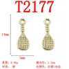 Mini Ábaco Racket Colgante en Forma de Corazón Joyería Hecha a Mano Pendientes Pulsera Llavero Colgante de Cobre Puro que Conserva el Color