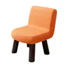 Sofá Taburete Pequeño Hogar Respaldo Silla Pequeña Banco para Adultos Sala de Estar Mesa de Café Taburete Bajo Silla Baja para Niños Taburete para Cambiar Zapatos